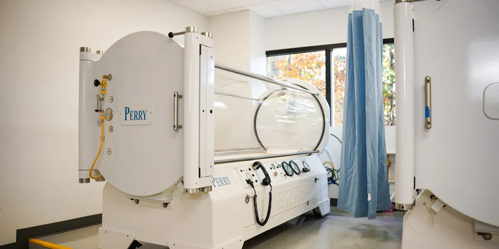 Hyperbaric Chamber at TenMed Lawrenceville